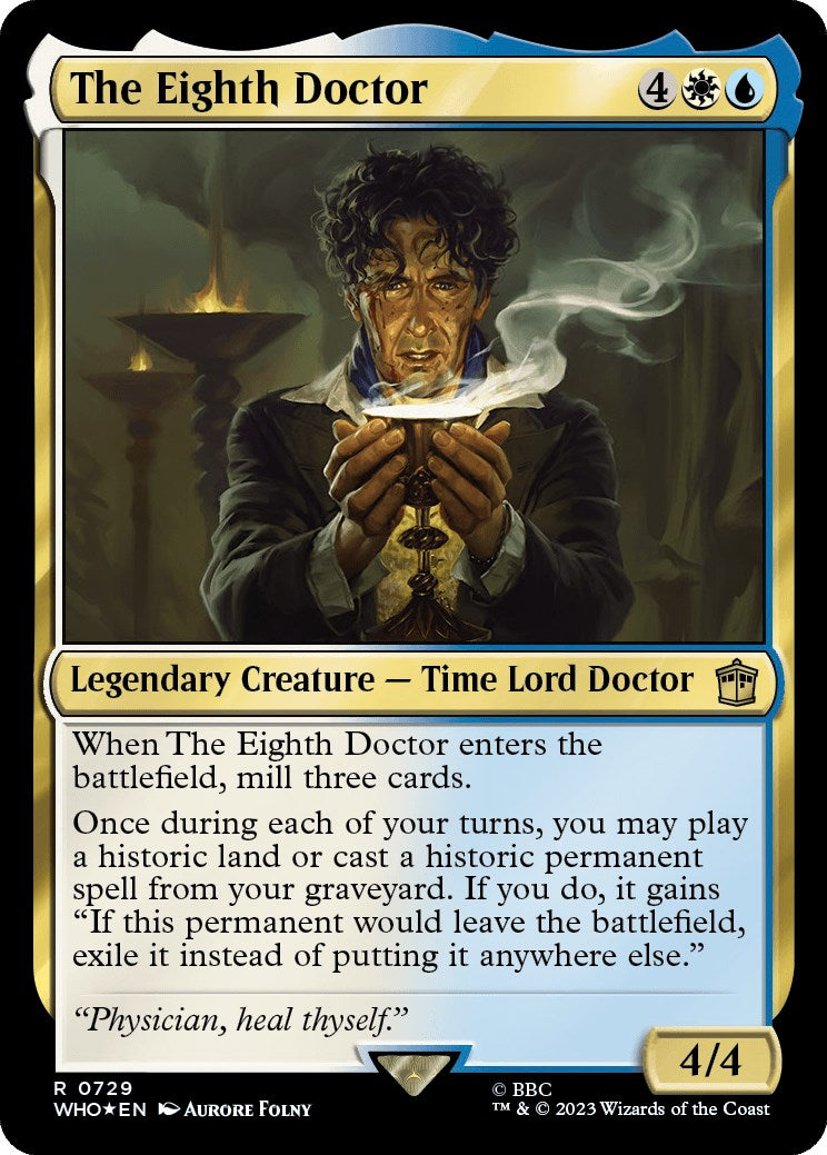 The Eighth Doctor (Surge Foil) [Doctor Who] - Magic: The Gathering - Card Brawlers | Quebec | Canada |