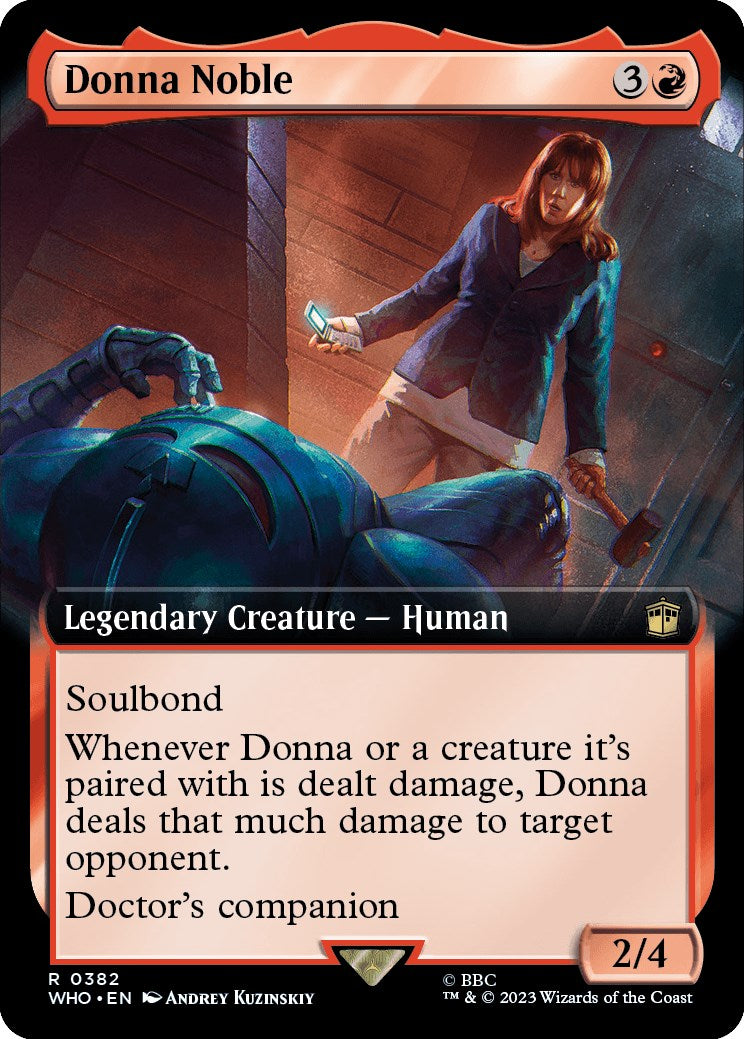 Donna Noble (Extended Art) [Doctor Who] - Magic: The Gathering - Card Brawlers | Quebec | Canada |
