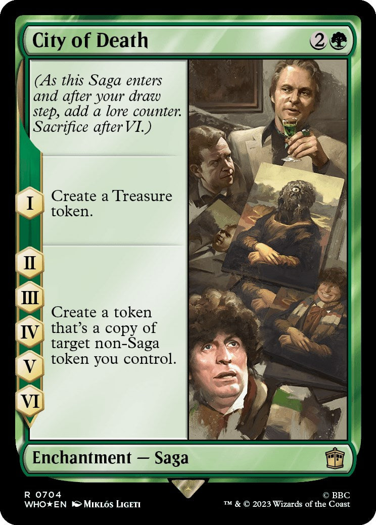 City of Death (Surge Foil) [Doctor Who] - Magic: The Gathering - Card Brawlers | Quebec | Canada |