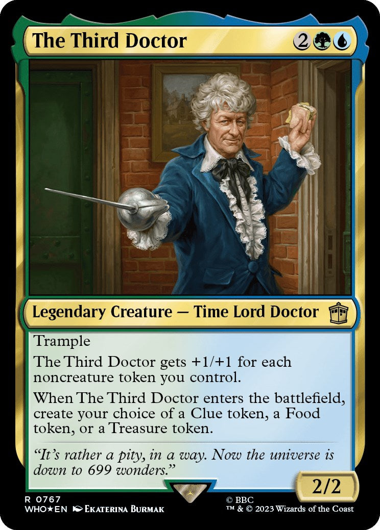 The Third Doctor (Surge Foil) [Doctor Who] - Magic: The Gathering - Card Brawlers | Quebec | Canada |