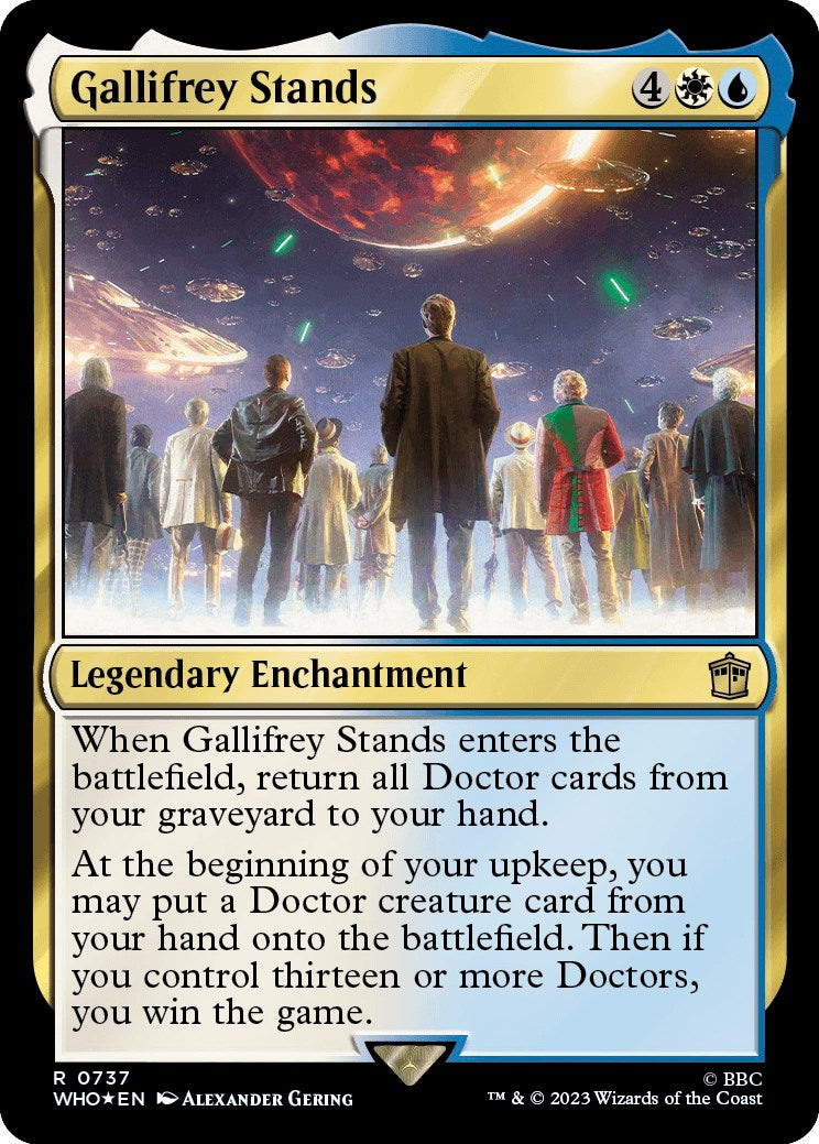 Gallifrey Stands (Surge Foil) [Doctor Who] - Magic: The Gathering - Card Brawlers | Quebec | Canada |