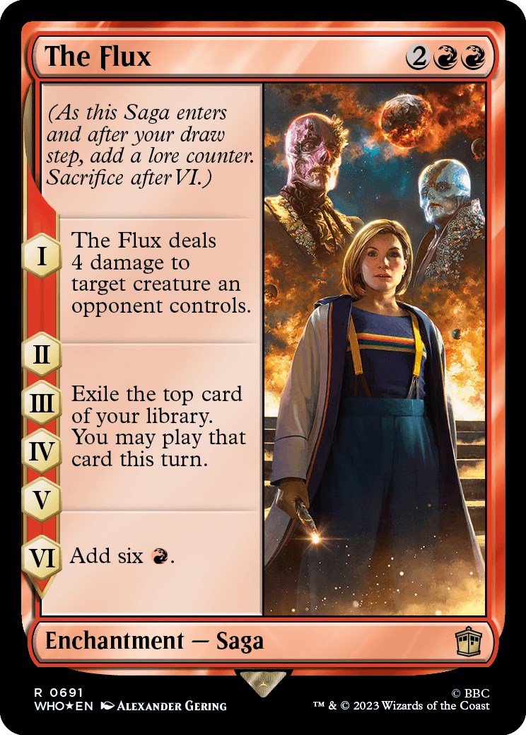 The Flux (Surge Foil) [Doctor Who] - Magic: The Gathering - Card Brawlers | Quebec | Canada |