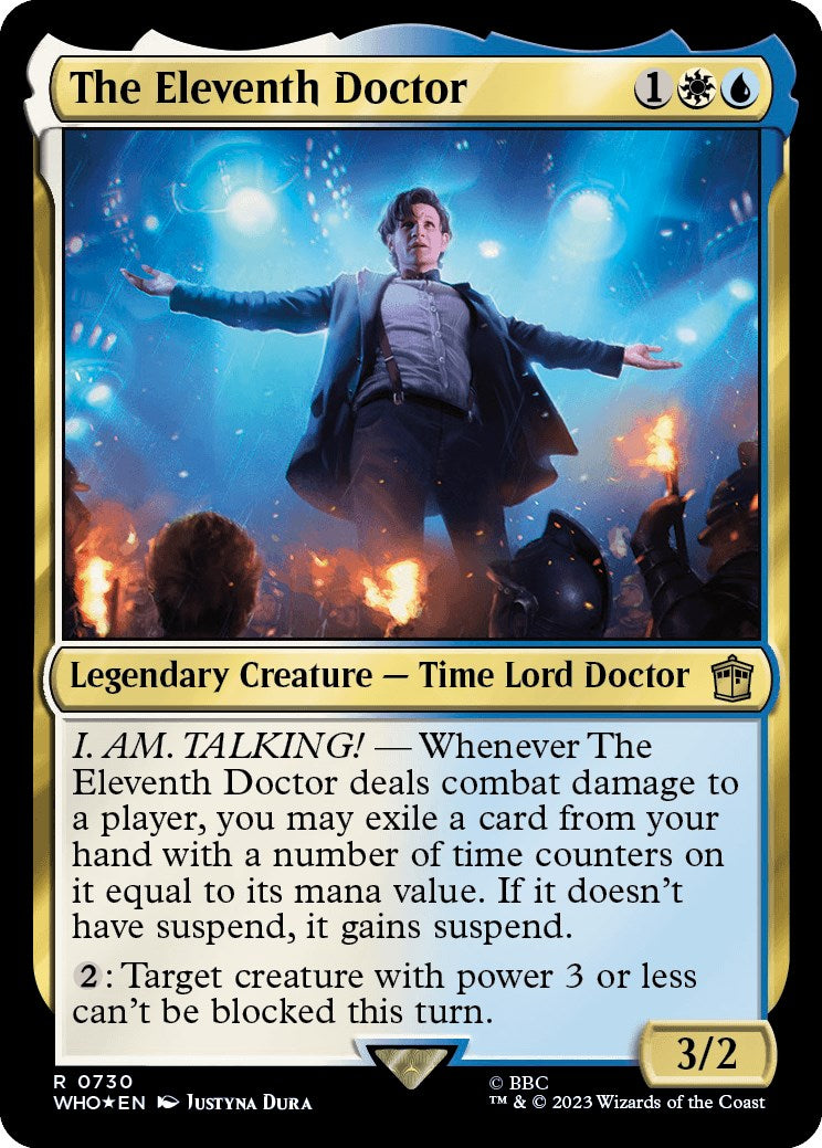 The Eleventh Doctor (Surge Foil) [Doctor Who] - Magic: The Gathering - Card Brawlers | Quebec | Canada |