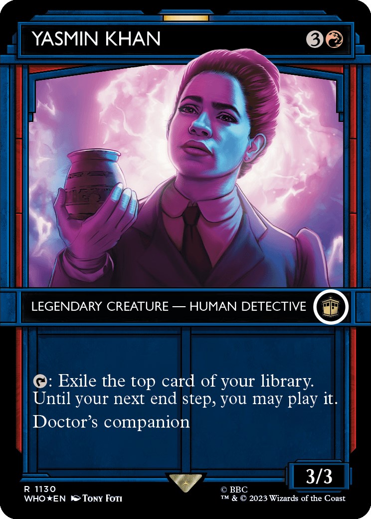 Yasmin Khan (Showcase) (Surge Foil) [Doctor Who] - Magic: The Gathering - Card Brawlers | Quebec | Canada |