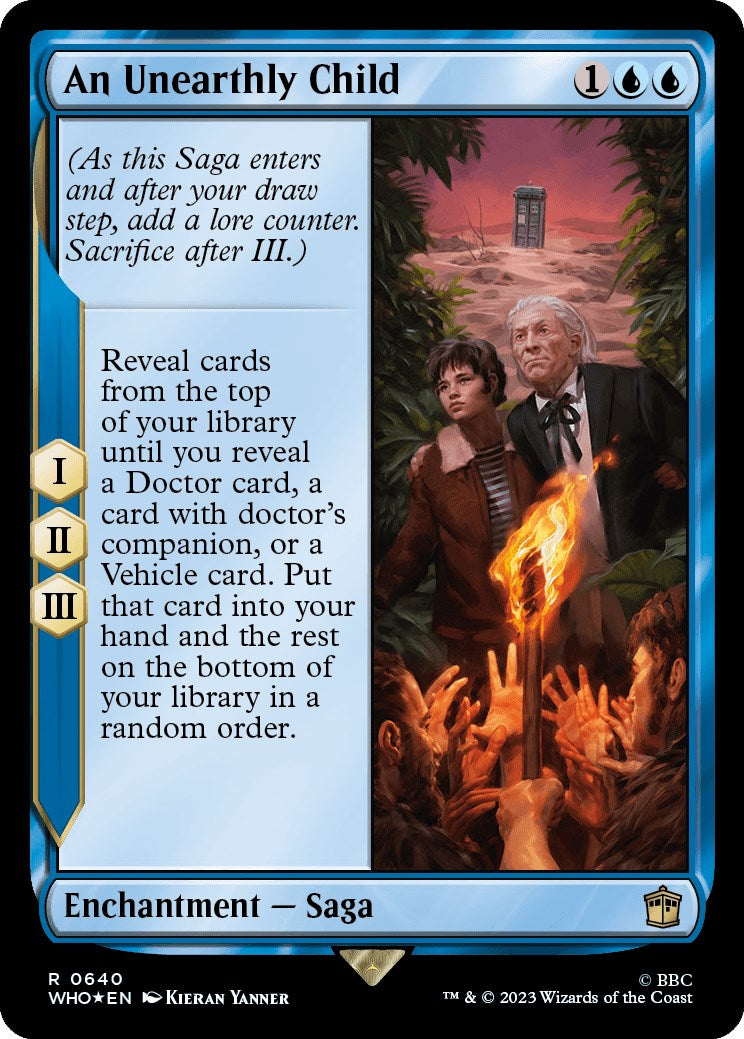 An Unearthly Child (Surge Foil) [Doctor Who] - Magic: The Gathering - Card Brawlers | Quebec | Canada |