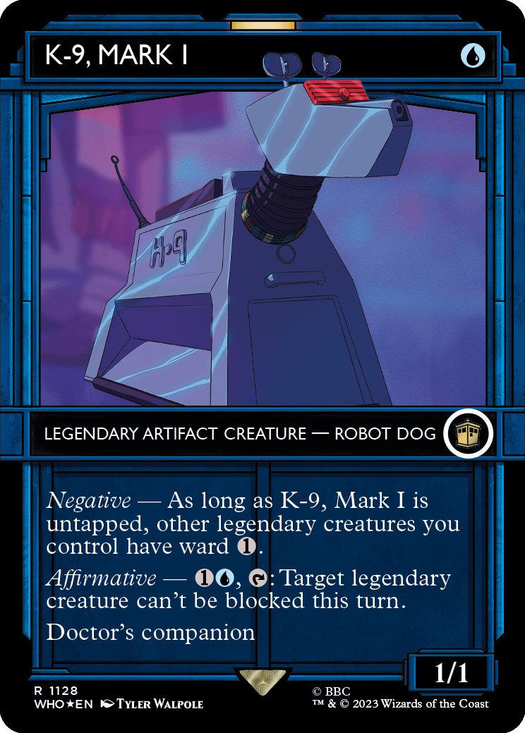 K-9, Mark I (Showcase) (Surge Foil) [Doctor Who] - Magic: The Gathering - Card Brawlers | Quebec | Canada |
