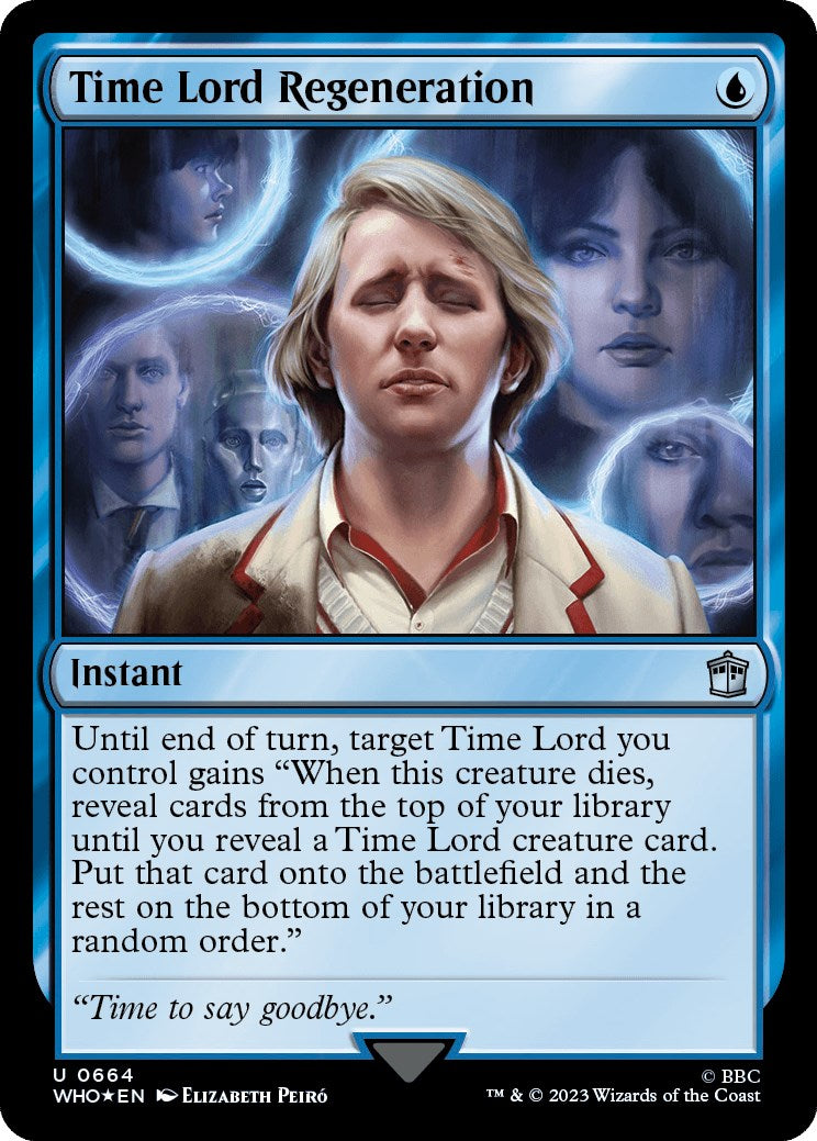 Time Lord Regeneration (Surge Foil) [Doctor Who] - Magic: The Gathering - Card Brawlers | Quebec | Canada |