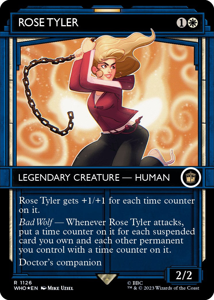 Rose Tyler (Showcase) (Surge Foil) [Doctor Who] - Magic: The Gathering - Card Brawlers | Quebec | Canada |