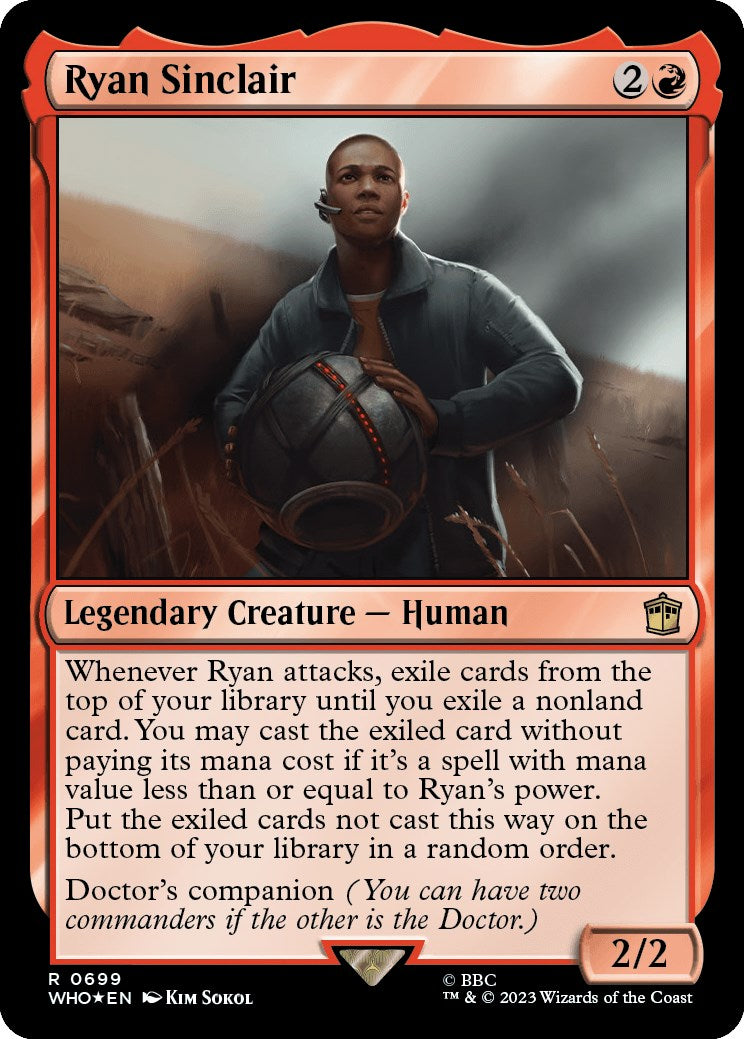 Ryan Sinclair (Surge Foil) [Doctor Who] - Magic: The Gathering - Card Brawlers | Quebec | Canada |