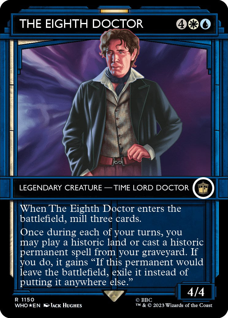 The Eighth Doctor (Showcase) (Surge Foil) [Doctor Who] - Magic: The Gathering - Card Brawlers | Quebec | Canada |