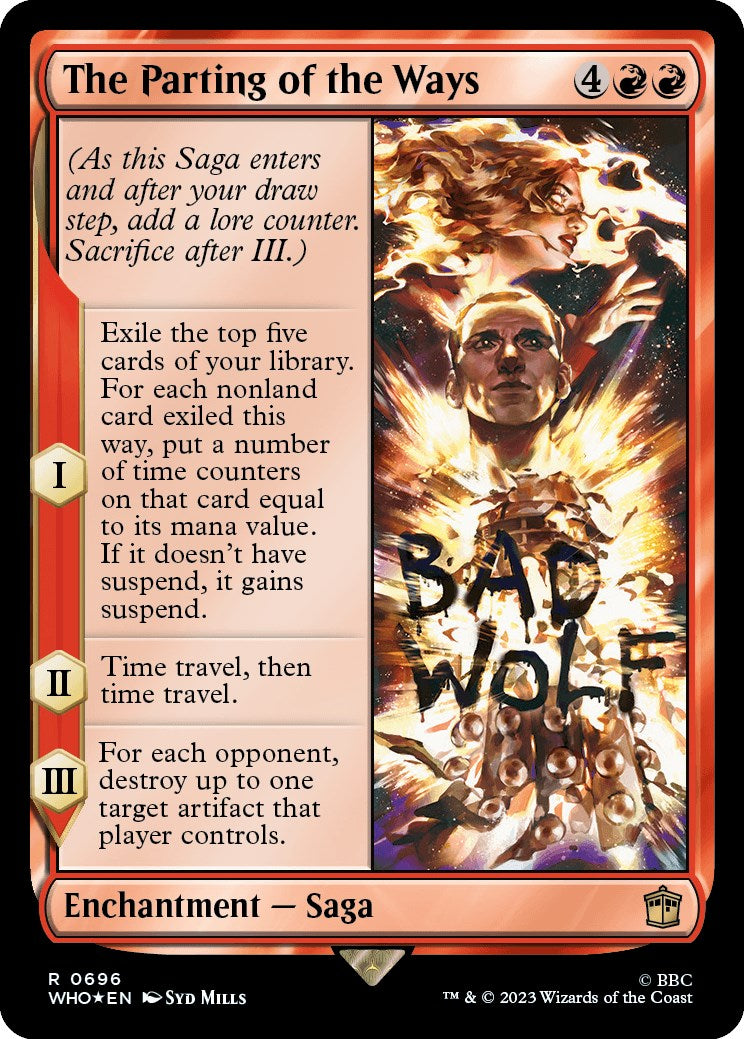 The Parting of the Ways (Surge Foil) [Doctor Who] - Magic: The Gathering - Card Brawlers | Quebec | Canada |