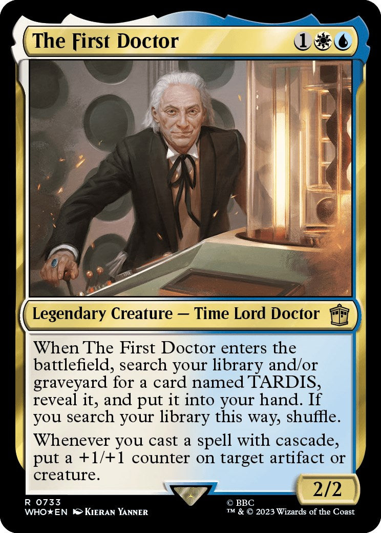 The First Doctor (Surge Foil) [Doctor Who] - Magic: The Gathering - Card Brawlers | Quebec | Canada |