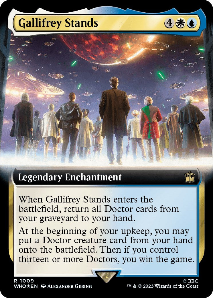 Gallifrey Stands (Extended Art) (Surge Foil) [Doctor Who] - Magic: The Gathering - Card Brawlers | Quebec | Canada |
