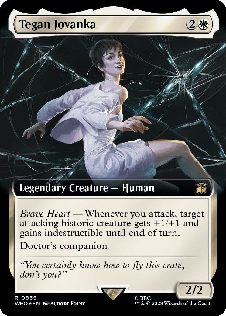 Tegan Jovanka (Extended Art) (Surge Foil) [Doctor Who] - Magic: The Gathering - Card Brawlers | Quebec | Canada |
