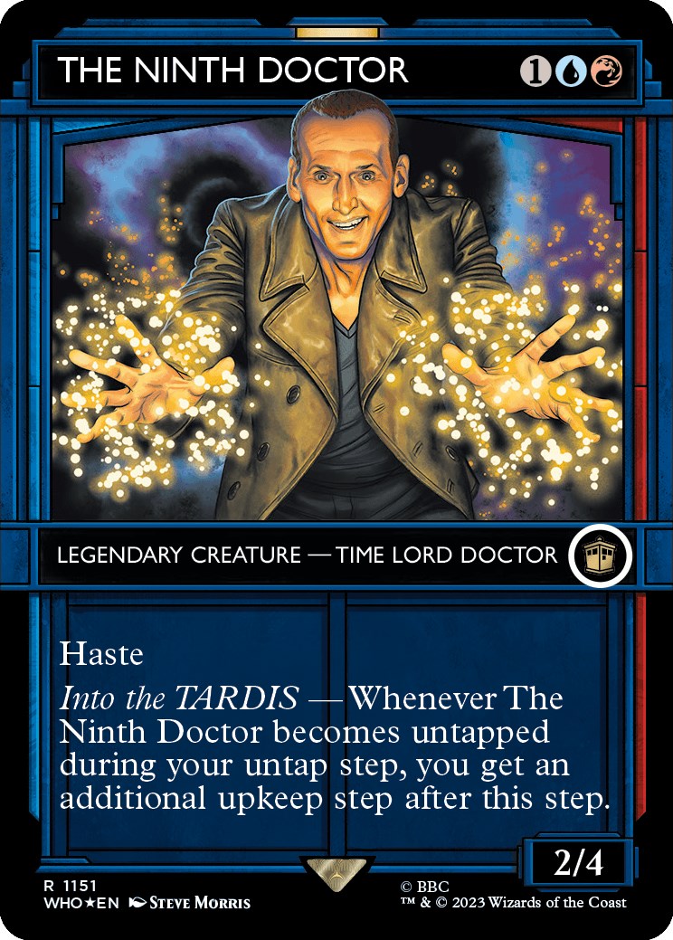 The Ninth Doctor (Showcase) (Surge Foil) [Doctor Who] - Magic: The Gathering - Card Brawlers | Quebec | Canada |