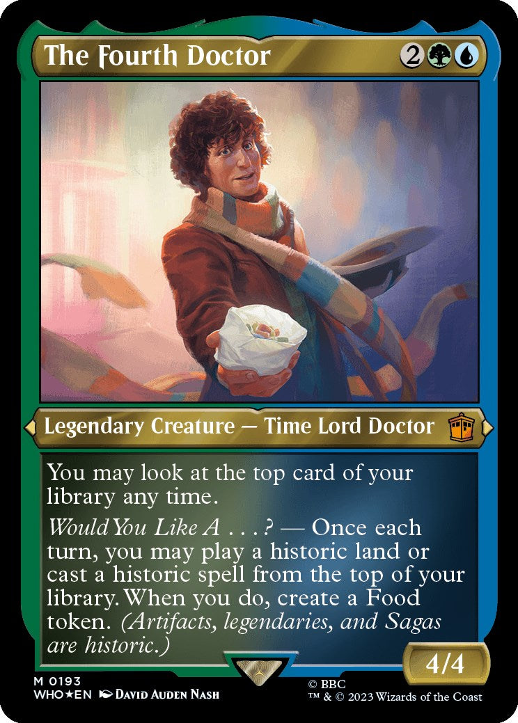 The Fourth Doctor (Display Commander) [Doctor Who] - Magic: The Gathering - Card Brawlers | Quebec | Canada |