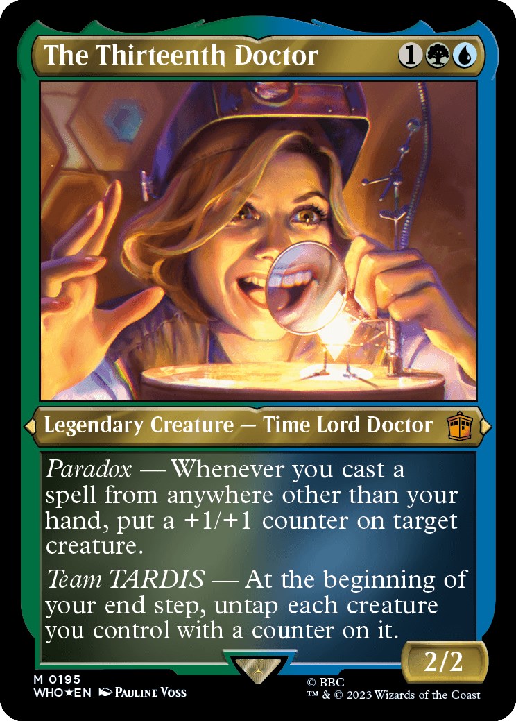The Thirteenth Doctor (Display Commander) [Doctor Who] - Magic: The Gathering - Card Brawlers | Quebec | Canada |
