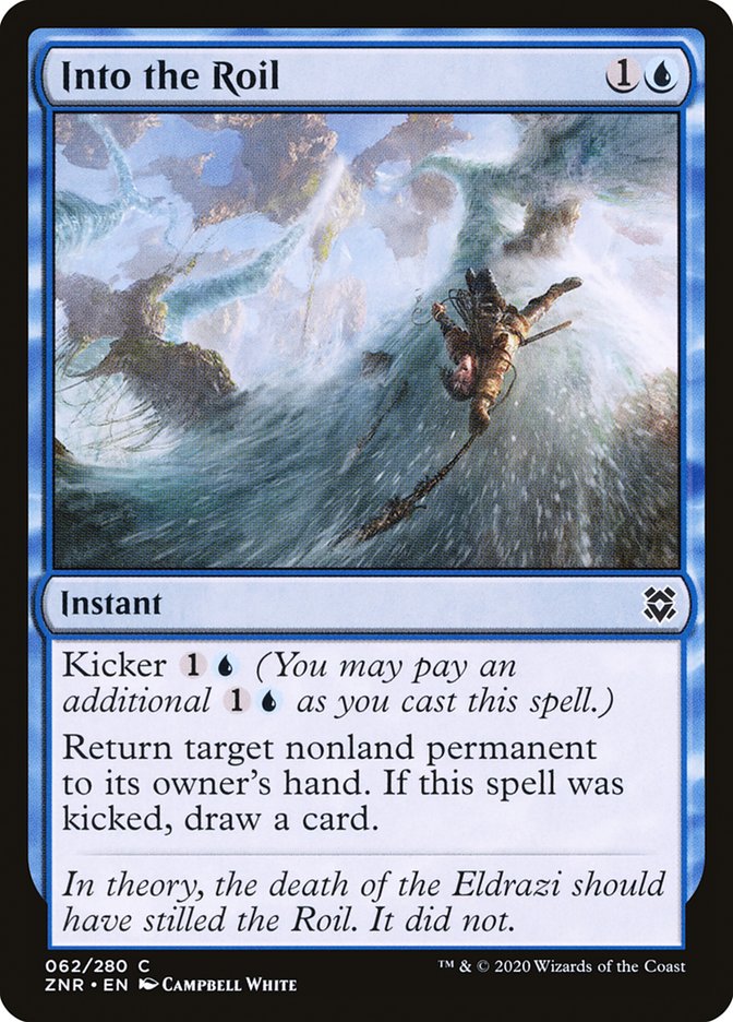 Into the Roil [Zendikar Rising] - Magic: The Gathering - Card Brawlers | Quebec | Canada |