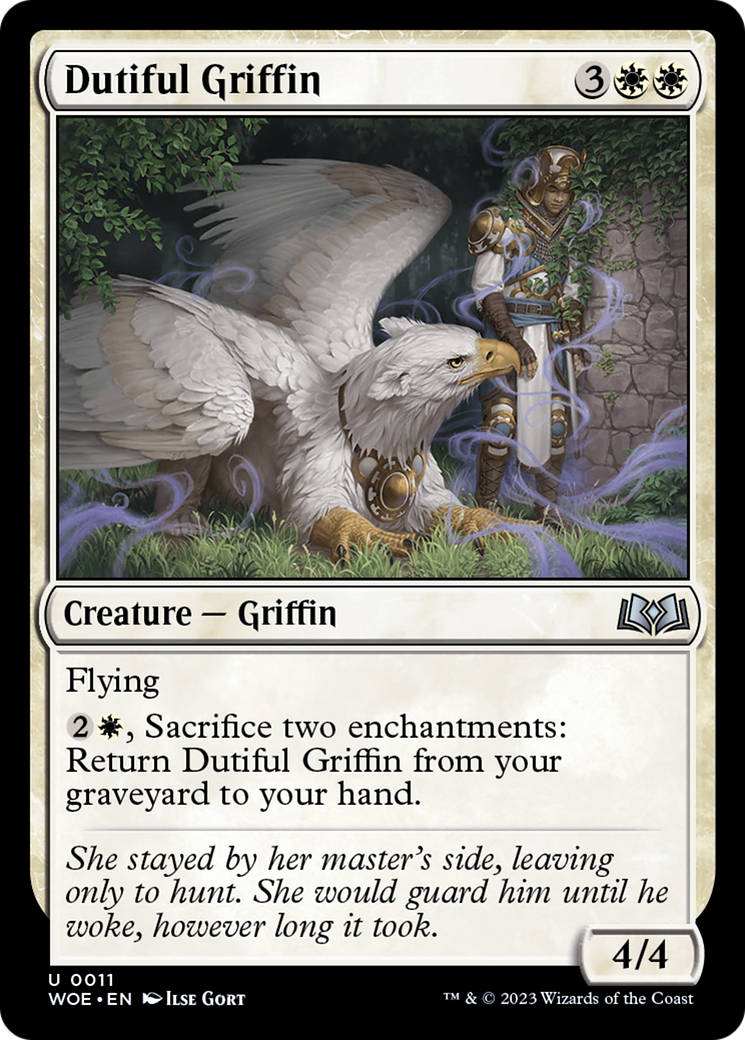 Dutiful Griffin [Wilds of Eldraine] - Magic: The Gathering - Card Brawlers | Quebec | Canada |