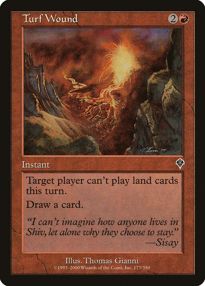 Turf Wound [Invasion] - Magic: The Gathering - Card Brawlers | Quebec | Canada |