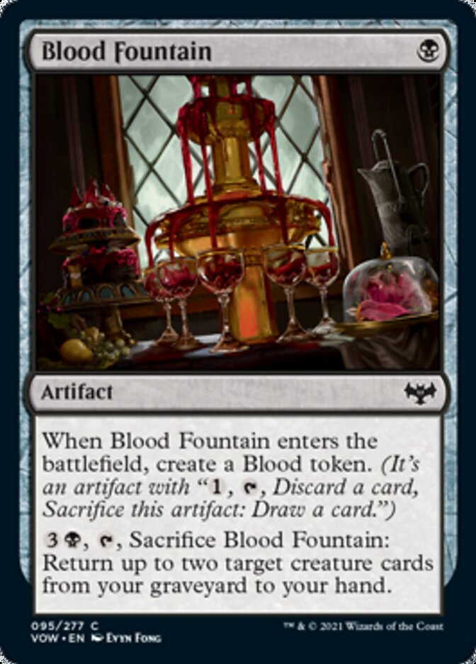 Blood Fountain [Innistrad: Crimson Vow] - Magic: The Gathering - Card Brawlers | Quebec | Canada |