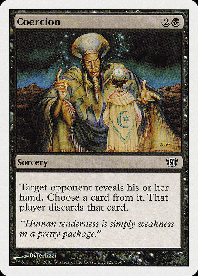 Coercion [Eighth Edition] - Magic: The Gathering - Card Brawlers | Quebec | Canada |