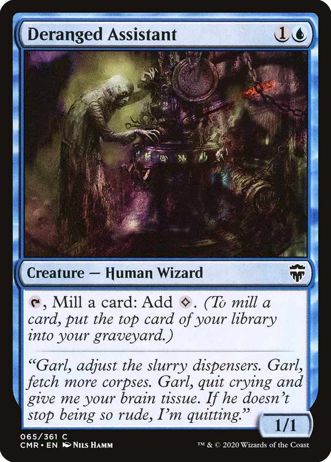Deranged Assistant [Commander Legends] - Magic: The Gathering - Card Brawlers | Quebec | Canada |