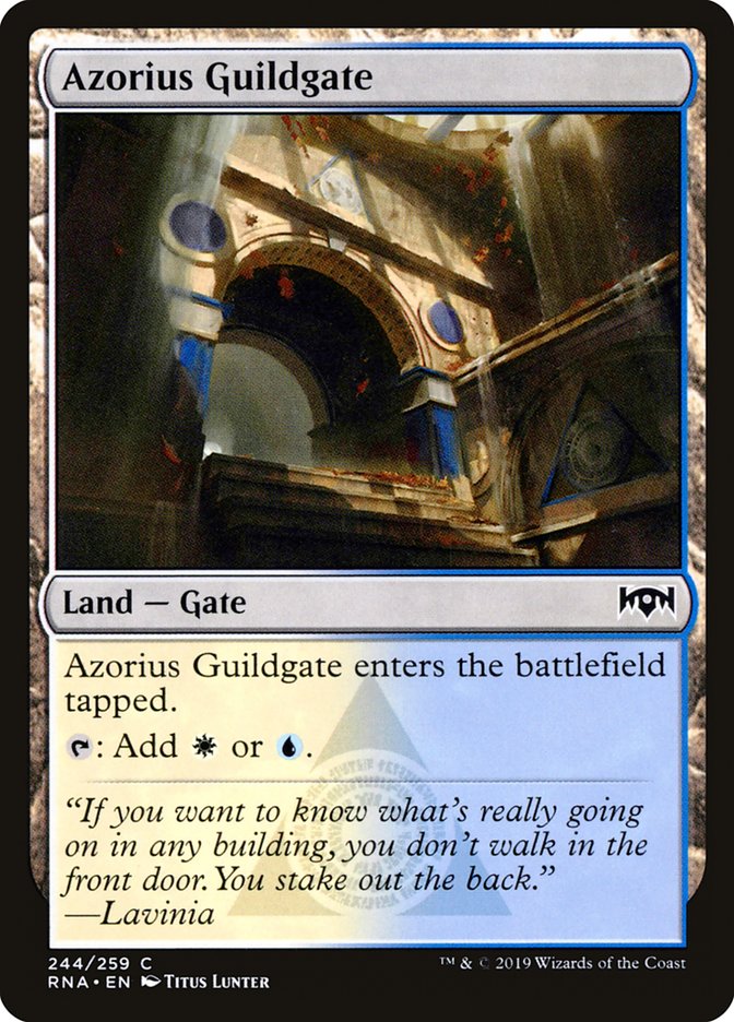 Azorius Guildgate (244/259) [Ravnica Allegiance] - Magic: The Gathering - Card Brawlers | Quebec | Canada |