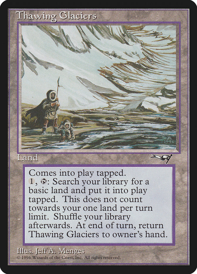 Thawing Glaciers [Alliances] - Magic: The Gathering - Card Brawlers | Quebec | Canada |