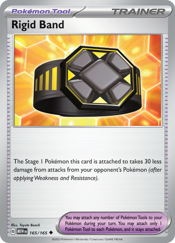 Rigid Band (165/165) [Scarlet & Violet 151] - Pokémon - Card Brawlers | Quebec | Canada |