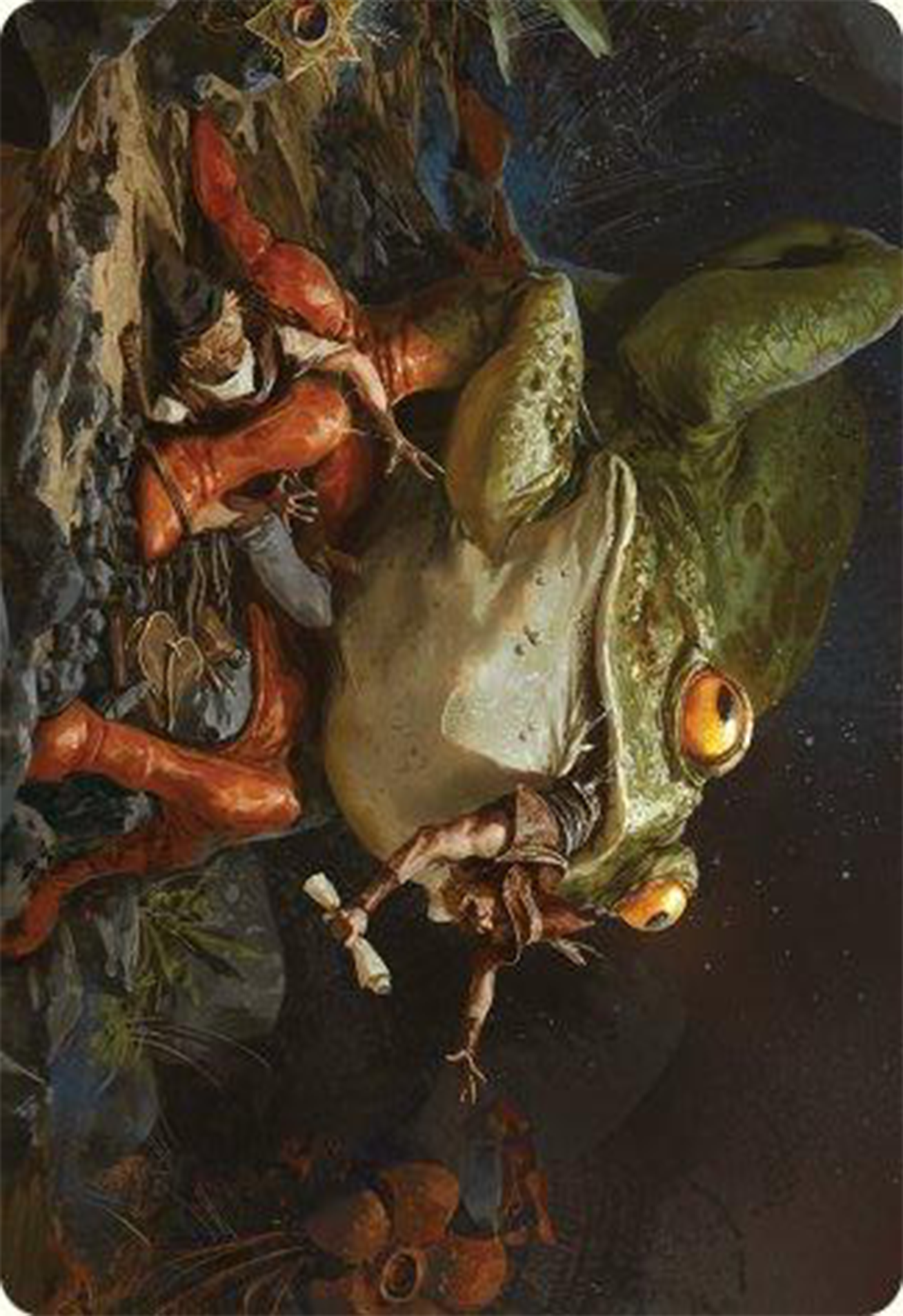 Rampant Frogantua Art Card [Modern Horizons 3 Art Series] - Magic: The Gathering - Card Brawlers | Quebec | Canada |