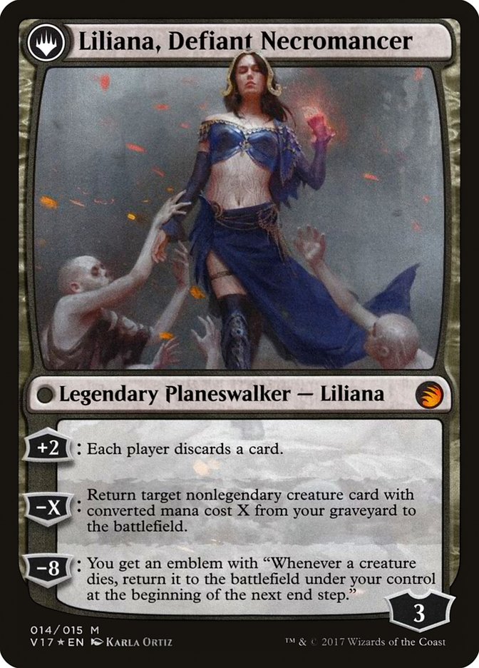 Liliana, Heretical Healer // Liliana, Defiant Necromancer [From the Vault: Transform] - Magic: The Gathering - Card Brawlers | Quebec | Canada |