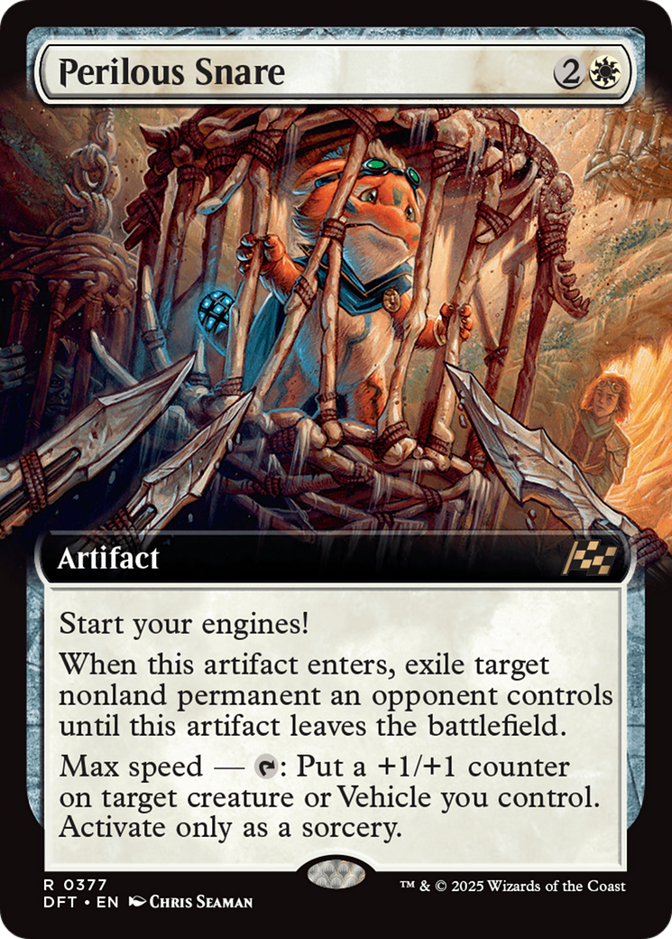 Perilous Snare (Extended Art) [Aetherdrift] - Magic: The Gathering - Card Brawlers | Quebec | Canada |