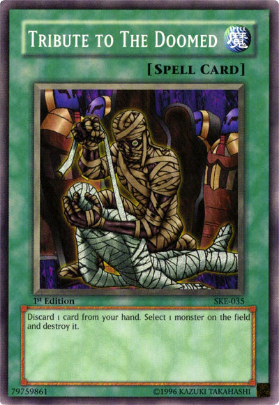 Tribute to The Doomed [SKE-035] Common - Yu-Gi-Oh! - Card Brawlers | Quebec | Canada |