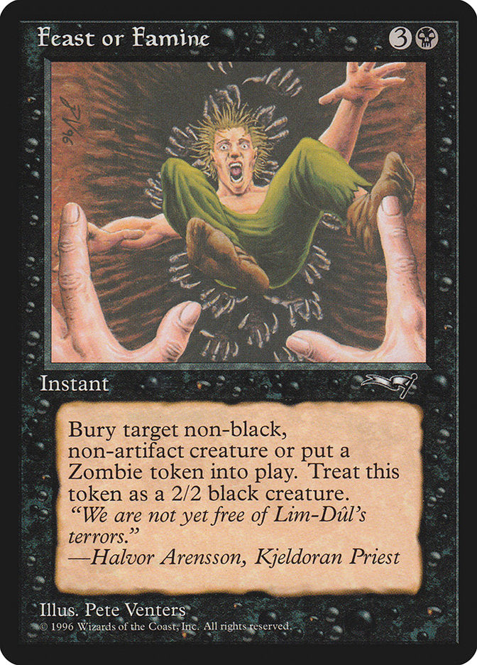 Feast or Famine (Falling) [Alliances] - Magic: The Gathering - Card Brawlers | Quebec | Canada |