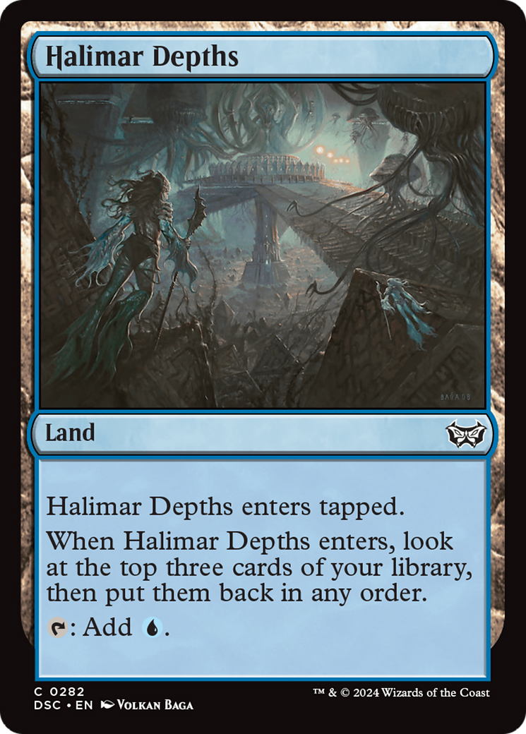 Halimar Depths [Duskmourn: House of Horror Commander] - Magic: The Gathering - Card Brawlers | Quebec | Canada |