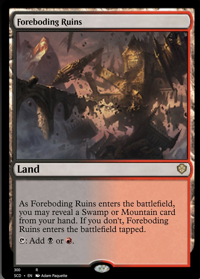 Foreboding Ruins [Starter Commander Decks] - Magic: The Gathering - Card Brawlers | Quebec | Canada |