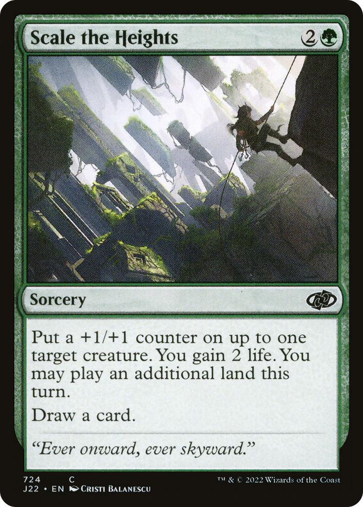 Scale the Heights [Jumpstart 2022] - Magic: The Gathering - Card Brawlers | Quebec | Canada |