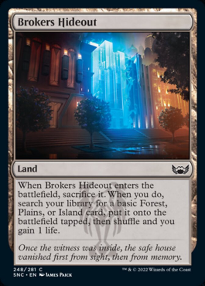 Brokers Hideout [Streets of New Capenna] - Magic: The Gathering - Card Brawlers | Quebec | Canada |