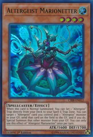 Altergeist Marionetter [CIBR-EN012] Ultra Rare - Yu-Gi-Oh! - Card Brawlers | Quebec | Canada |