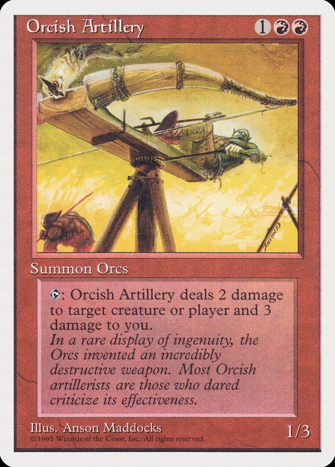 Orcish Artillery [Rivals Quick Start Set] - Magic: The Gathering - Card Brawlers | Quebec | Canada |