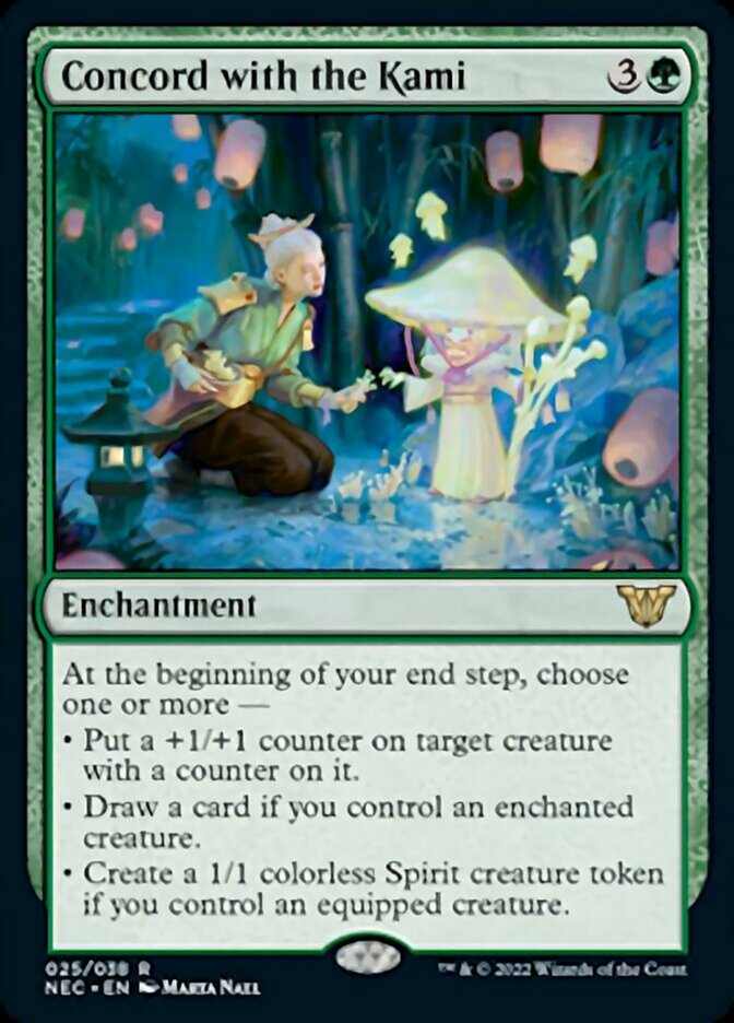 Concord with the Kami [Kamigawa: Neon Dynasty Commander] - Magic: The Gathering - Card Brawlers | Quebec | Canada |