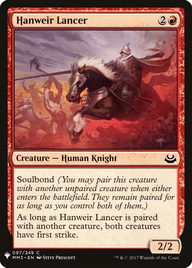 Hanweir Lancer [Mystery Booster] - Magic: The Gathering - Card Brawlers | Quebec | Canada |