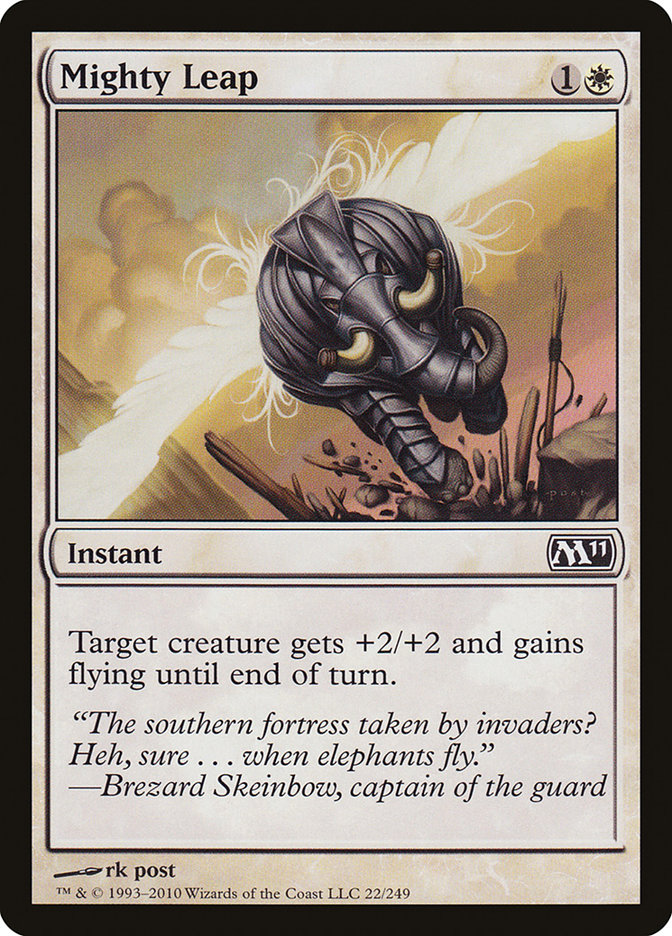 Mighty Leap [Magic 2011] - Magic: The Gathering - Card Brawlers | Quebec | Canada |