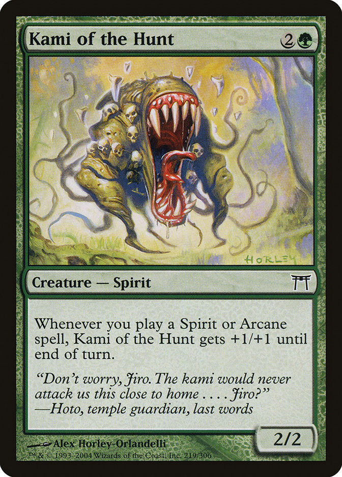 Kami of the Hunt [Champions of Kamigawa] - Magic: The Gathering - Card Brawlers | Quebec | Canada |