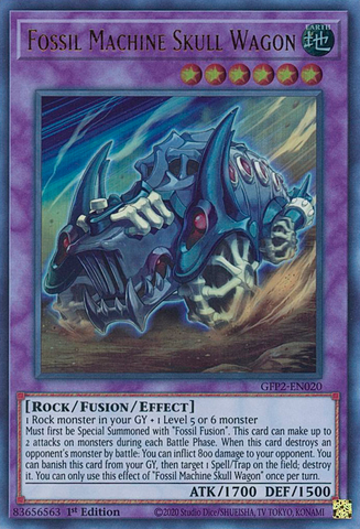 Fossil Machine Skull Wagon [GFP2-EN020] Ultra Rare - Yu-Gi-Oh! - Card Brawlers | Quebec | Canada |