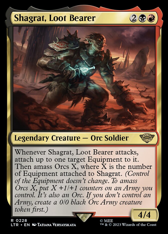 Shagrat, Loot Bearer [The Lord of the Rings: Tales of Middle-Earth] - Magic: The Gathering - Card Brawlers | Quebec | Canada |
