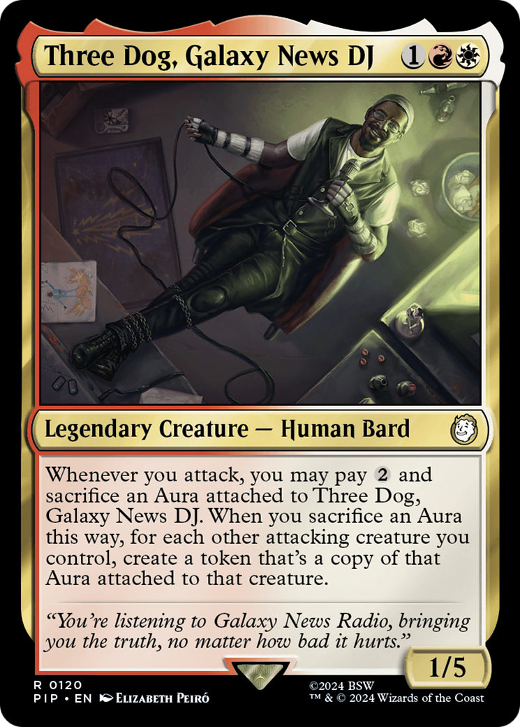 Three Dog, Galaxy News DJ [Fallout] - Magic: The Gathering - Card Brawlers | Quebec | Canada |