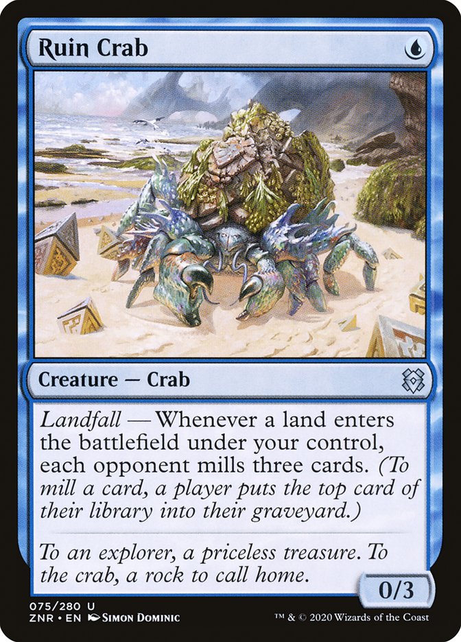 Ruin Crab [Zendikar Rising] - Magic: The Gathering - Card Brawlers | Quebec | Canada |