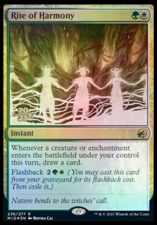 Rite of Harmony [Innistrad: Midnight Hunt Prerelease Promos] - Magic: The Gathering - Card Brawlers | Quebec | Canada |